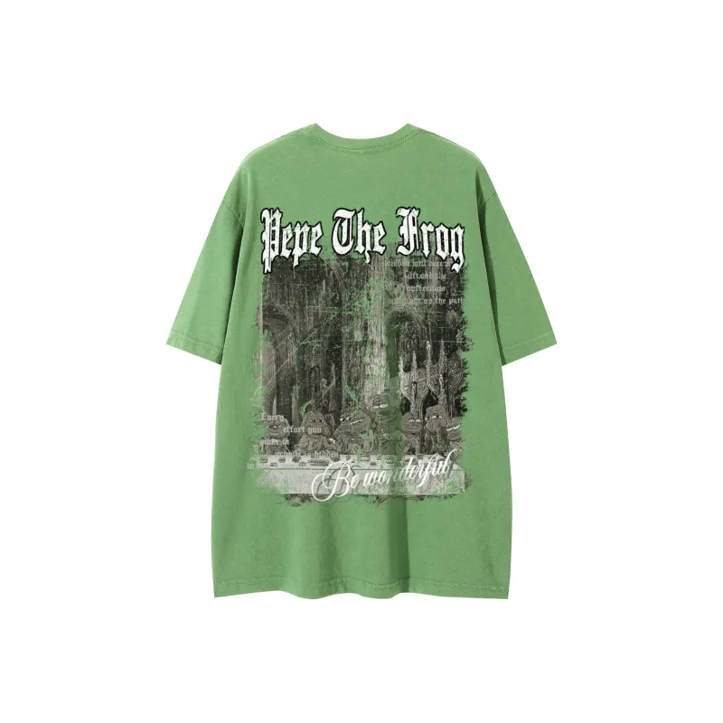 Pepe The Frog Short Sleeved T Shirts Unisex-20