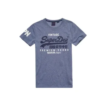 SUPERDRY T-Shirts Men Purple