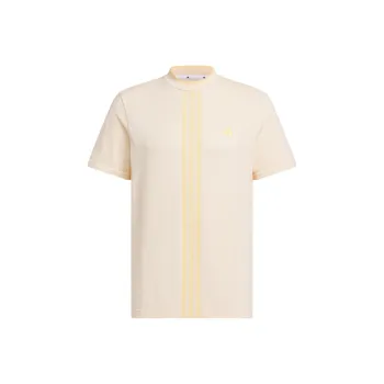 Adidas Primeknit Seamless Mock Shirt T Shirt Men's Apricot Yellow