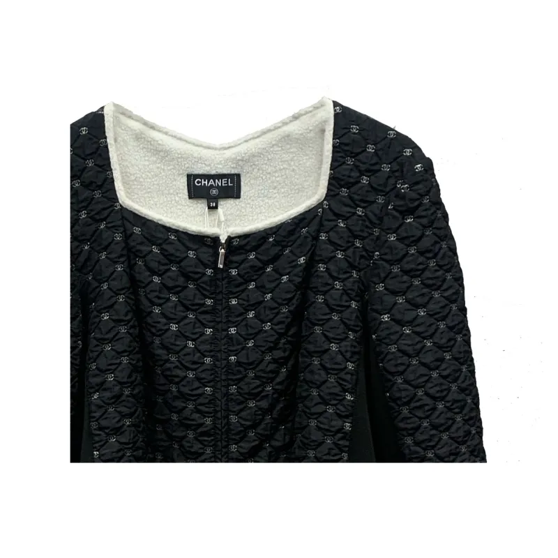 CHANEL 21N Jackets Coats Women's Black-2