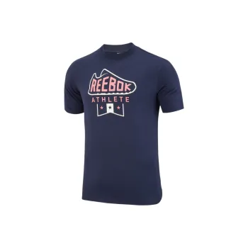 Reebok GQR REEBOK FTW ATHLETE T-Shirt Men's Marine Blue