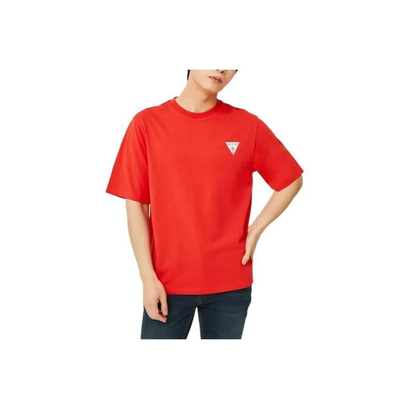 GUESS T-Shirts Unisex Red-0