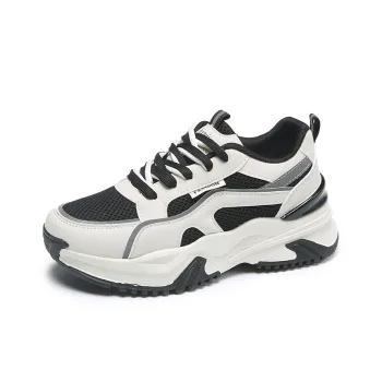 Boogie Bear Slip Resistant Breathable Low Top Chunky Sneakers Women's