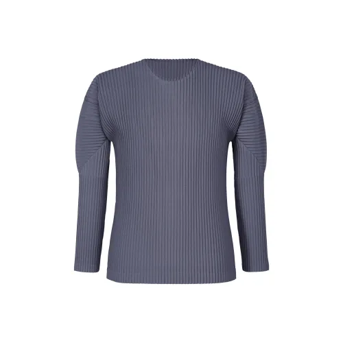 ISSEY MIYAKE SS24 Monthly Color February T-Shirt Men's Blue Charcoal