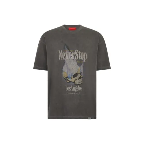 Vision Of Super T Shirt Men's Gray