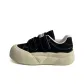 Black with White Stitching