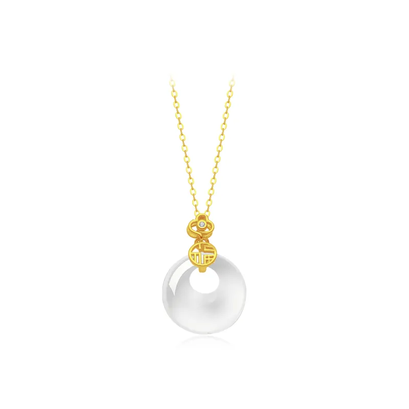 GIFU Chalcedony Necklaces Women's-4