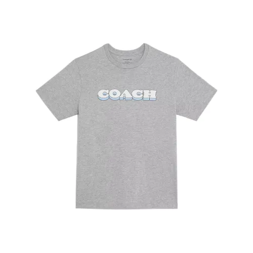 COACH T-Shirts Men Gray