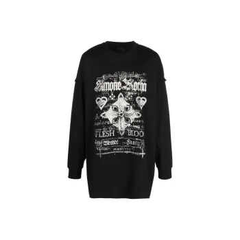 SIMONE ROCHA Reversed Cotton T shirt