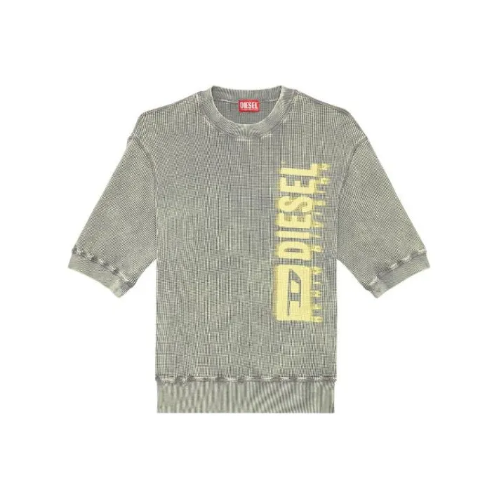DIESEL T Shirts Men Gray-0