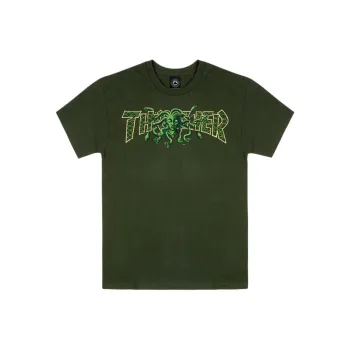 Thrasher T-Shirts Unisex Green