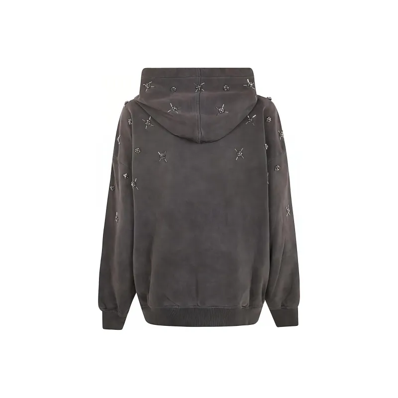 PINKO Comi Zipped Hoodie-1