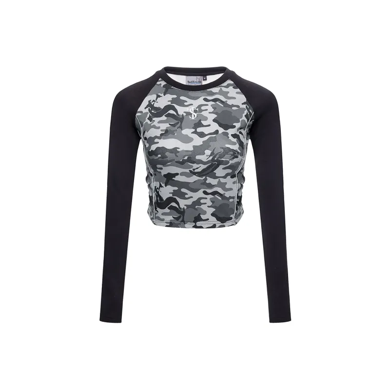 STK SMALL TOWN KID Raglan Sleeve T Shirt Women's-0