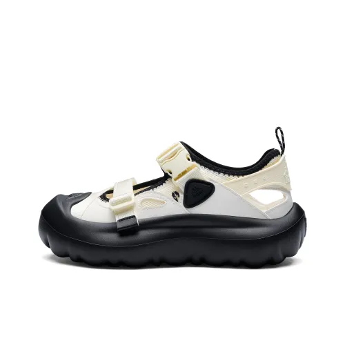 Kappa Back to Back Beach Sandals Women's White Black