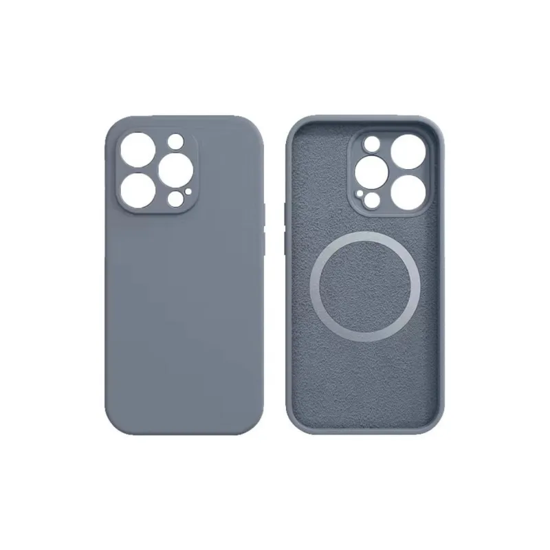 Sopi Silicone Material Macaron Magnetic Phone Cases Compatible With IPhone 16/15 Pro Max/Apple 13/14 Pro Max Collection-6
