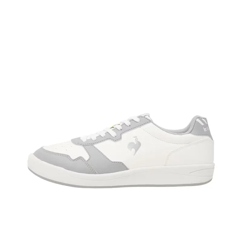 Le Coq Sportif LCS GRAND EST CL 2 Anti Slip Wear Resistant Low Top Skateboard Shoes Unisex White-0