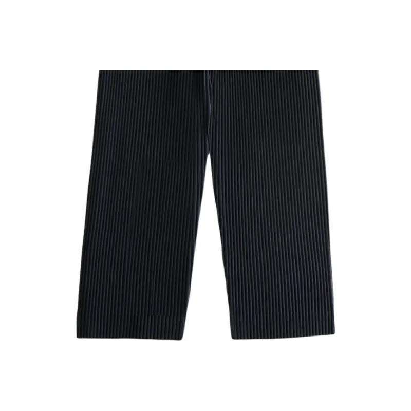 Homme Plissé Issey Miyake Mc January Elasticated Waistband Trousers-5