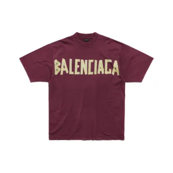 Balenciaga Tape Type Medium Fit T Shirt