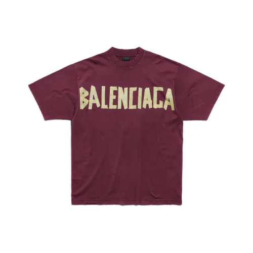 Balenciaga Tape Type Medium Fit T Shirt