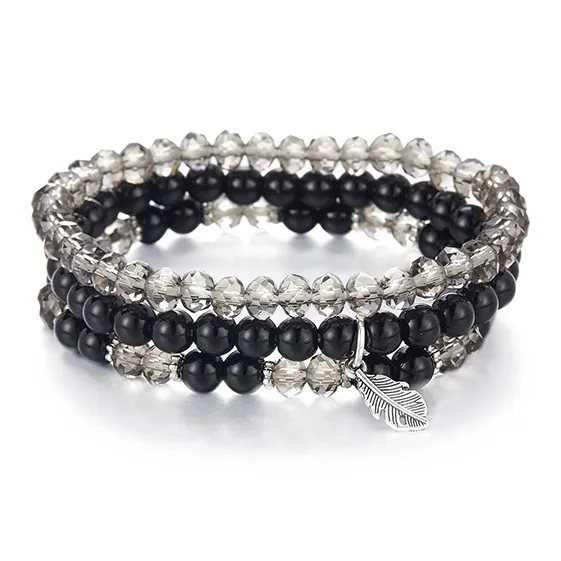 Inkopper Faux Crystal Bracelets Unisex-6