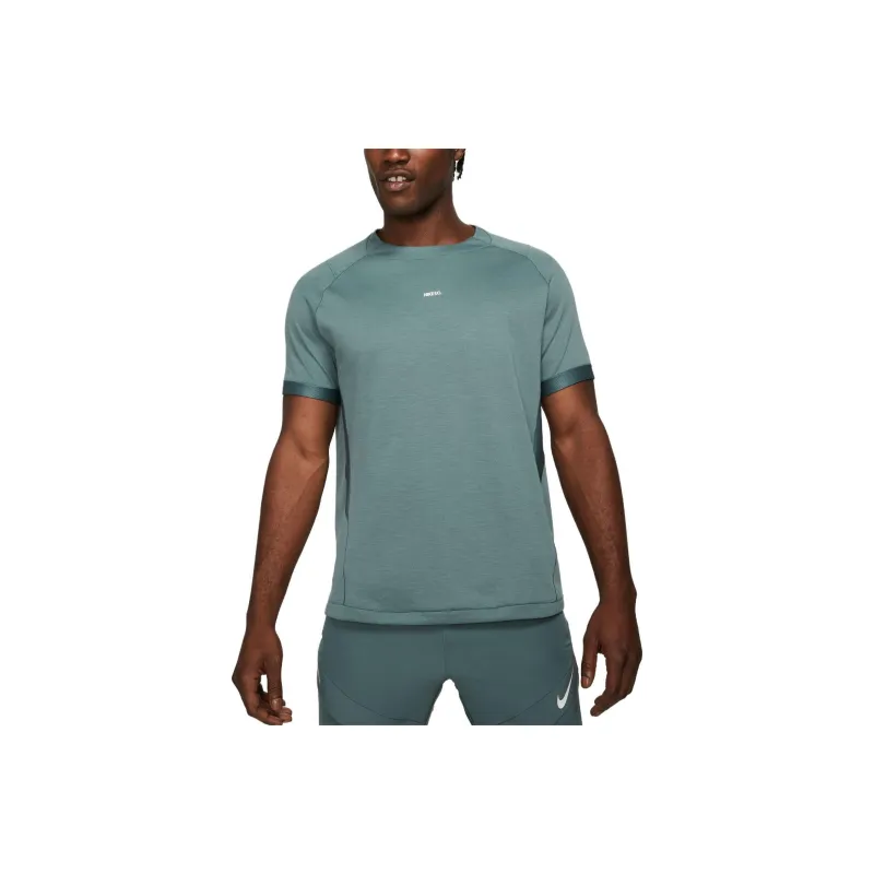 Nike Raglan Sleeve T Shirt Men's Halberd Leaf Green-0