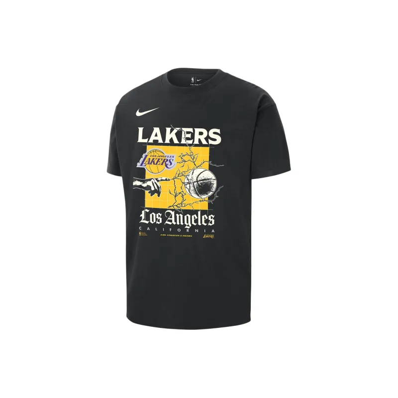 Nike Los Angeles Lakers Courtside Men's Nike Nba Max90 T-Shirt-0