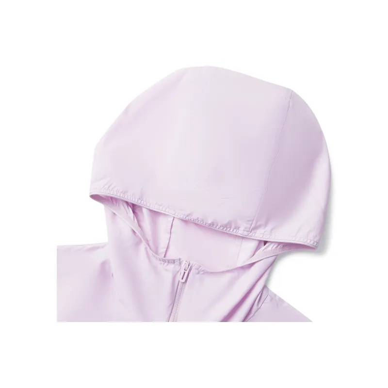 LiNing Fitness Series Trench Coat Women's Dusk Purple-2