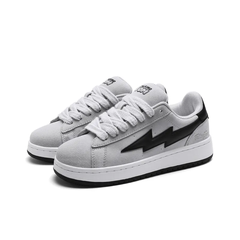 TALKING TOM Lightning Vengeance Storm Anti-Slip And Wear-Resistant Lightweight Low-Top Skateboard Shoes Unisex-24