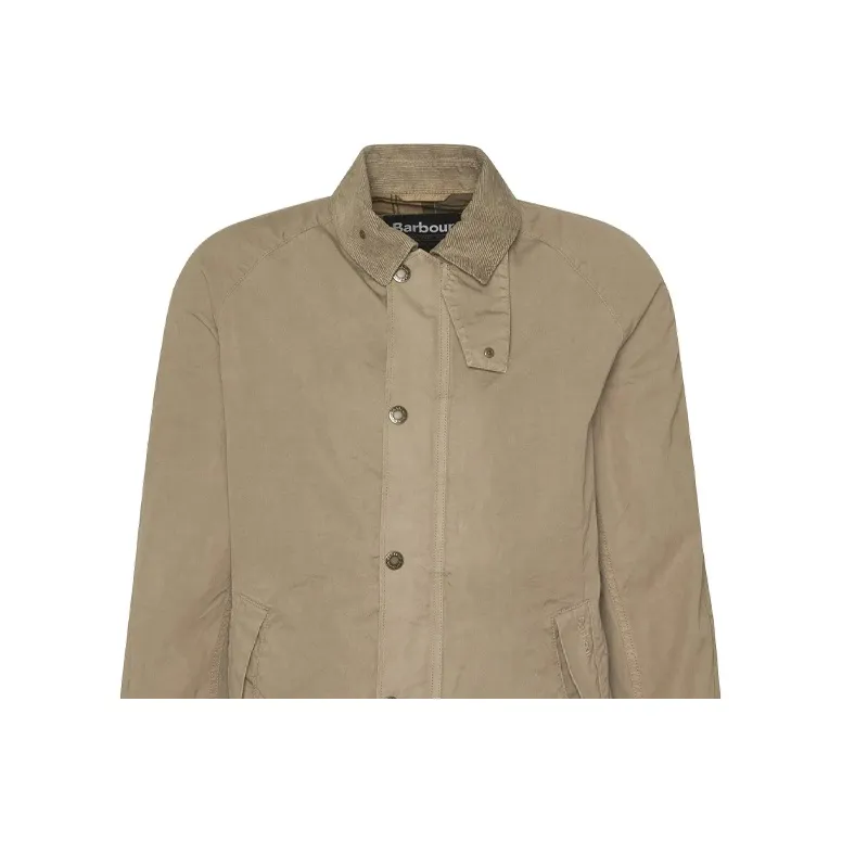 BARBOUR Collared Button Up Jacket-3