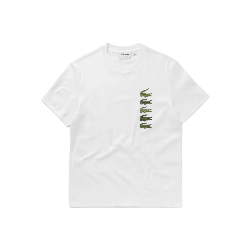 LACOSTE T Shirts Men White-0