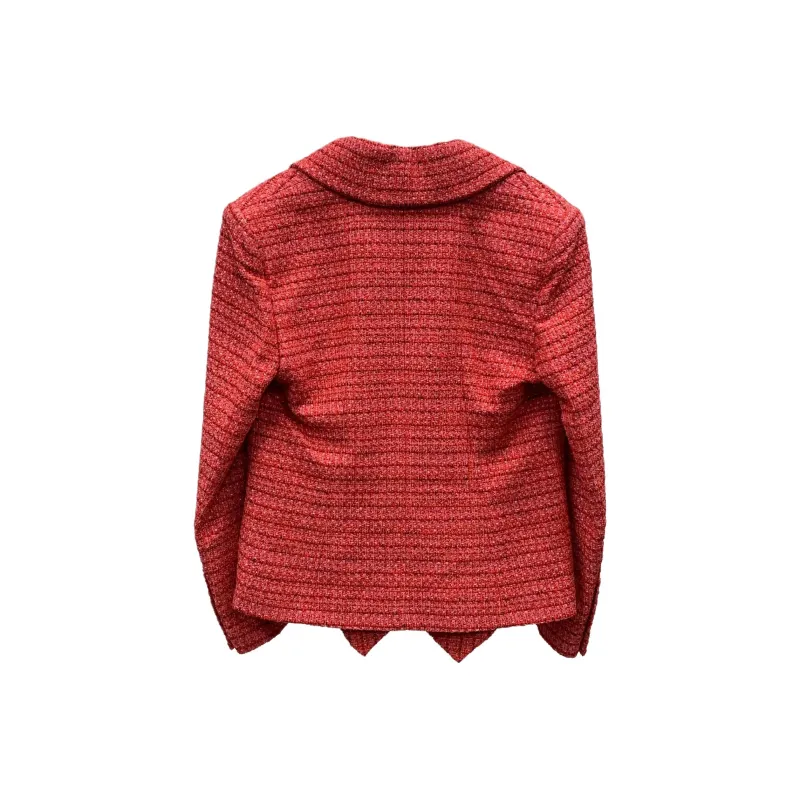 CHANEL 20P Jackets & Coats Women's Watermelon Red-1