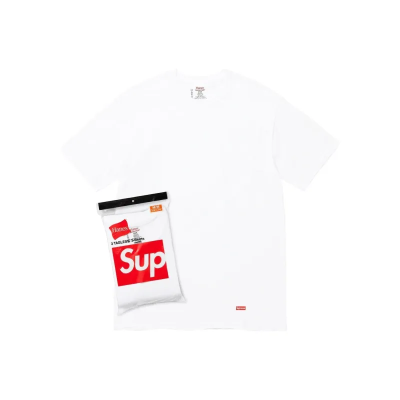 Supreme X Hanes Tagless Tees 3 Pack-2