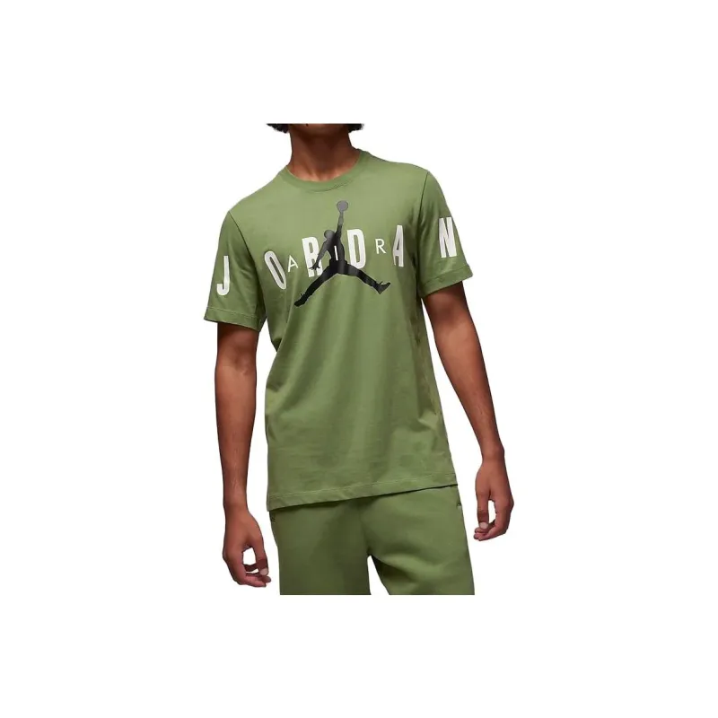 Jordan AIR STRE T-Shirt Men's Green-0