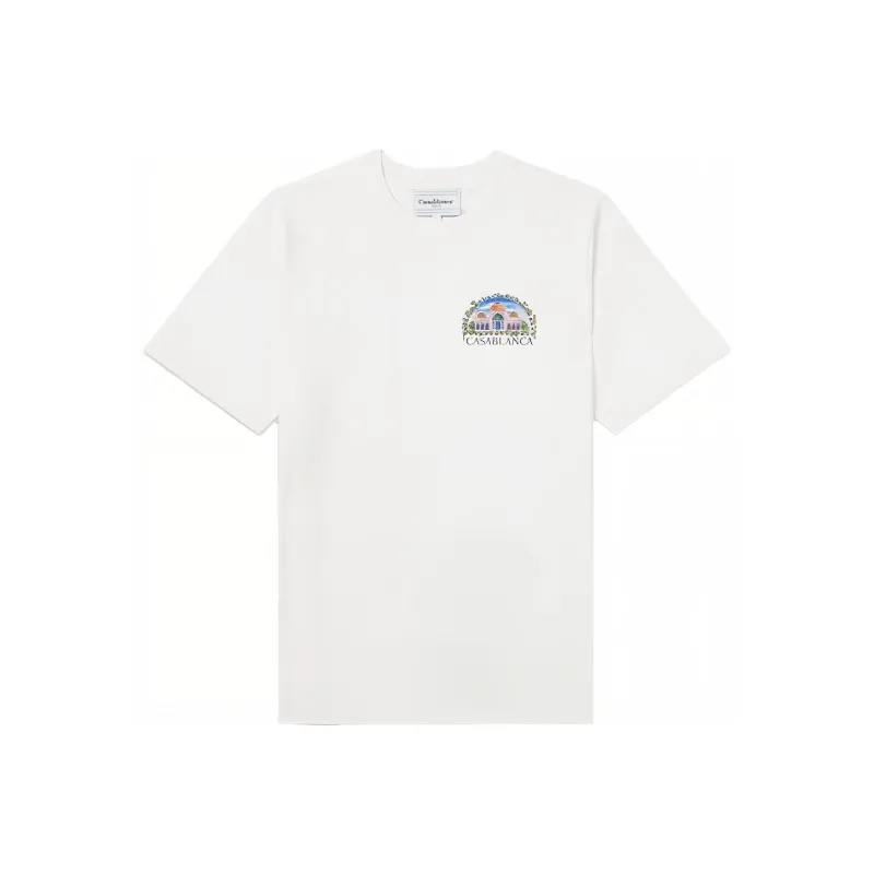 CASABLANCA Vue De Damas T shirt-0