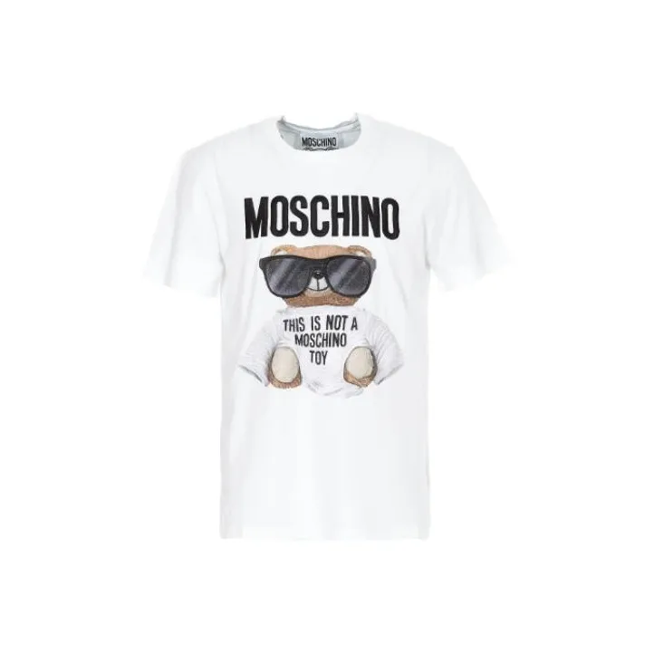MOSCHINO T Shirts Men White-0