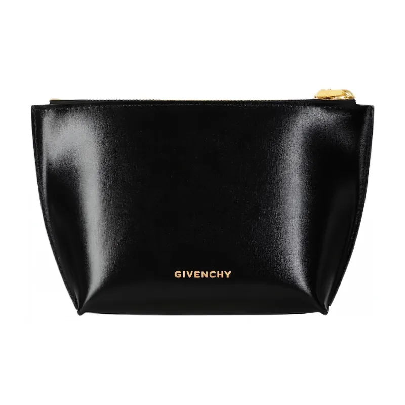 Givenchy 4G Calfskin Shoulder Bag Trumpets Women's Black-2