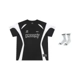 Zap Black+1 Pack Basketball Socks (Style Random Color)