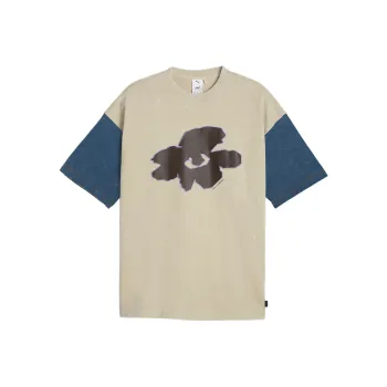 PUMA x P.A.M. Collaboration CONTRAST TEE T Shirt Unisex Ecru