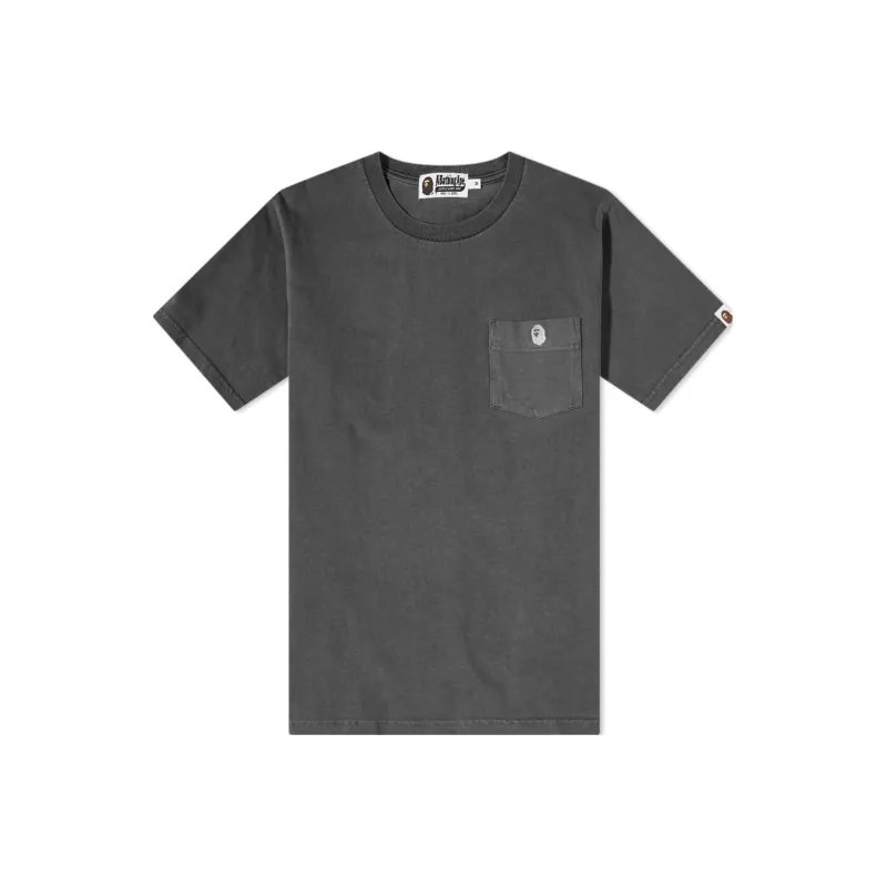 A BATHING APE T Shirts Unisex Gray-0