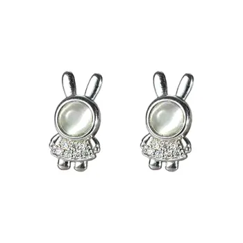 BLESSED BULLET Alloy Stud Earrings Women's