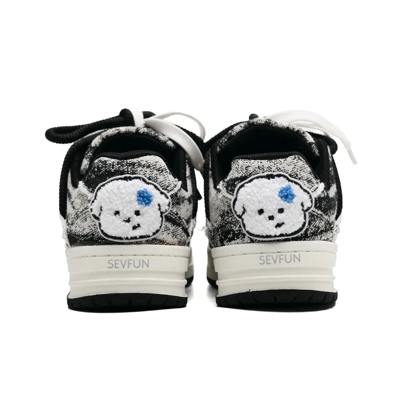 7 SEVFUN Lightweight And Breathable Low Top Skateboard Shoes Unisex-11