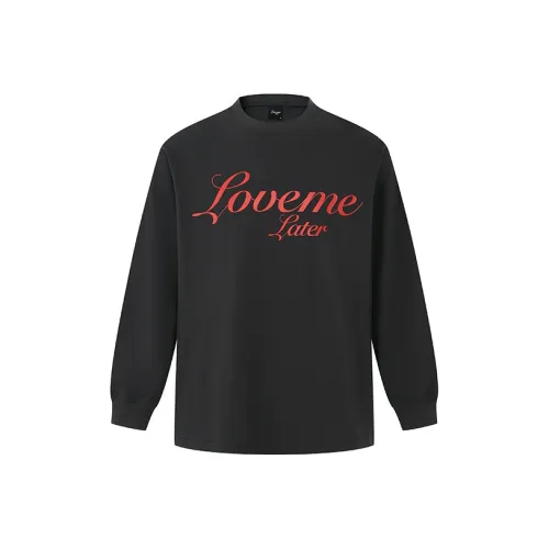 LOVE ME LATER 남녀공용 티셔츠