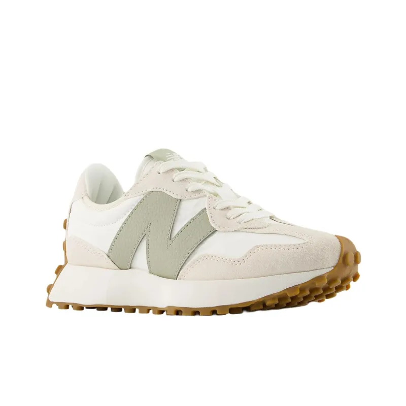 New Balance 327 Linen Sea Salt Olivine Women's-2