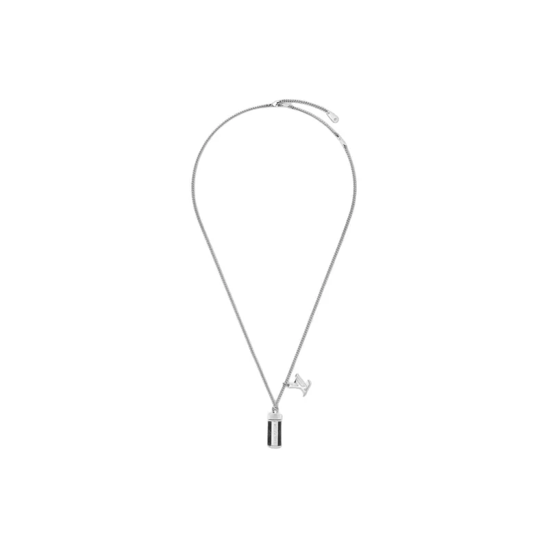 LOUIS VUITTON Monogram Eclipse Charms Necklace-1