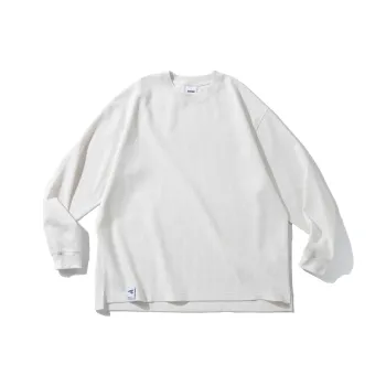 RESTICK Drop Shoulder Sleeve Long Sleeved T Shirts Unisex