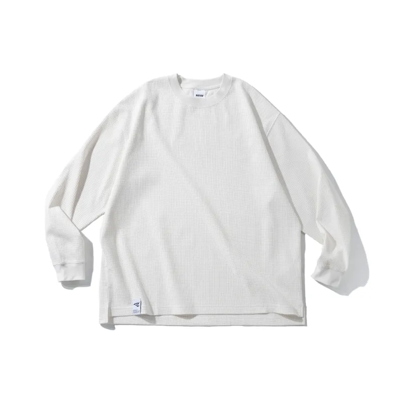 RESTICK Drop Shoulder Sleeve Long Sleeved T Shirt Unisex-0