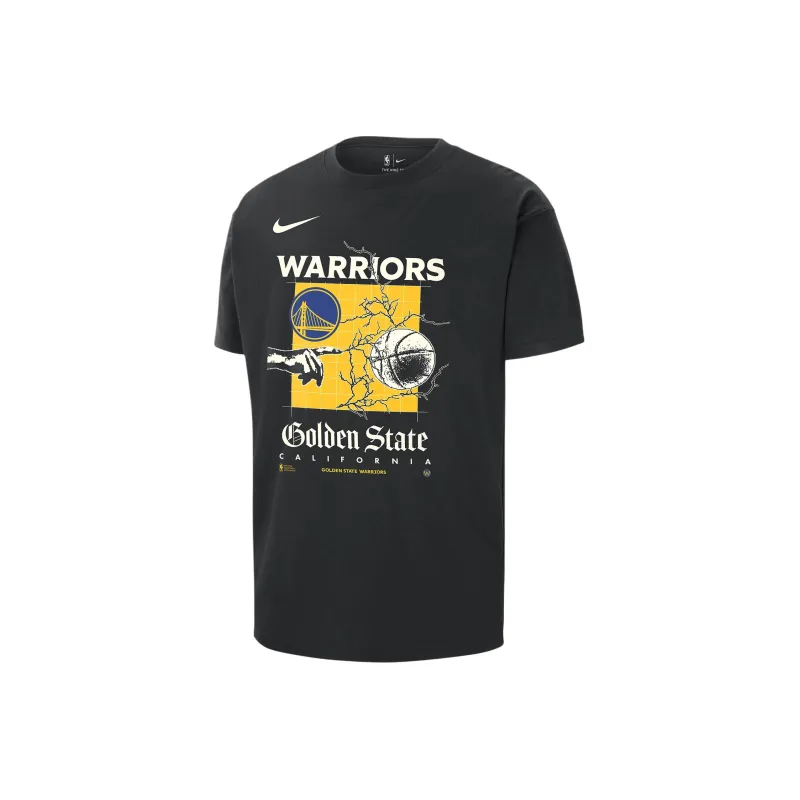 Nike Golden State Warriors Courtside Men's Nike Nba Max90 T-Shirt-0