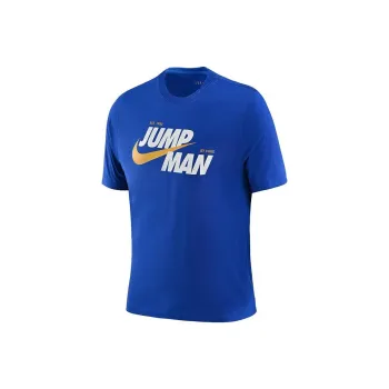 JORDAN Air JORDAN Jumpman X Nike T Shirts Men Game Royal Blue