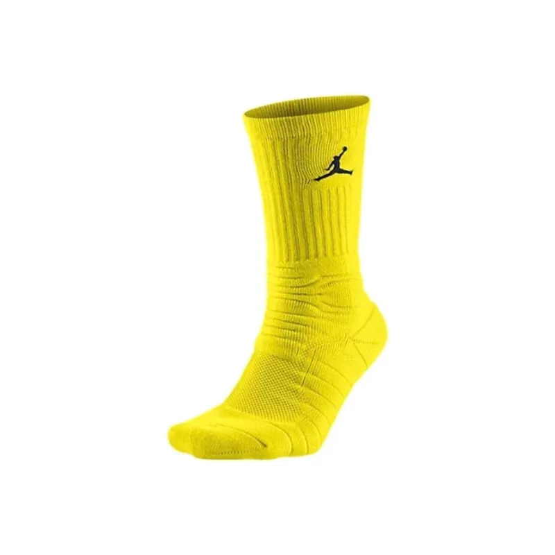 Jordan Flight Knee High Socks Men's Yellow-1