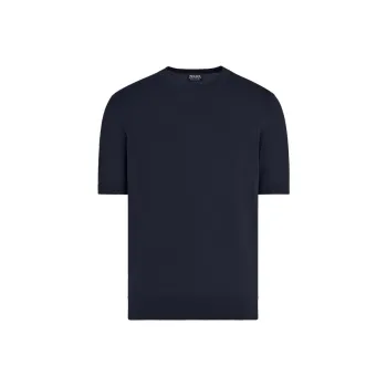 Ermenegildo Zegna Short Sleeved Crewneck Jumper